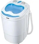 Mesko Home MS 8053 Waschmaschine Toplader 3 kg Blau Wei&szlig; - Wei&szlig;