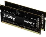 Kingston Technology FURY 32GB 3200MT/s DDR4 CL20 SODIMM (Kit of 2) Impact, 32 GB, 2 x