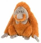 Wild Republic 12250, Orang-Utan - Schwarz/Grau/Orange