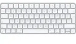 Apple Magic Tastatur USB + Bluetooth Englisch Aluminium, Wei&szlig; - Wei&szlig;