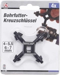 KRAFTMANN 8625 Universal-Bohrfutter-Kreuzschl&uuml;ssel