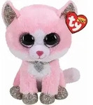 Pluschtier Katze, 24 cm, rosa, Fiona, METEOR, Modellnummer TY36489 - Rosa