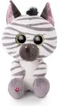 NICI Glubschis Pl&uuml;sch-Zebra Mankalita 25cm - Grau