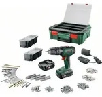 Bosch UniversalDrill 18 Akku-Bohrschrauber (inkl. 2 x 1,5 Ah Akkus, Systembox...