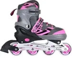 Rollerblades Rosa/Grau, Gr&ouml;&szlig;e 33-36 - Wei&szlig; - 33-36