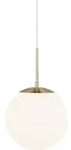 Nordlux Grant 25 &Oslash; 25 cm messing 1-flammig kugelf&ouml;rmig