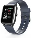 Hama Smartwatch Fit Watch 4900, Dunkelblau/Grau - Schwarz/Blau