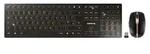 CHERRY DW 9100 SLIM, Kabellos, RF Wireless + Bluetooth, QWERTY, Schwarz, Maus
