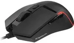 GENESIS Krypton 220 Maus rechts USB Typ-A Optisch 6400 DPI - Schwarz