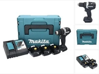 Makita DDF484TB3J, Makita Akku-Bohrschrauber DDF484TB3J, 18Volt Schwarz