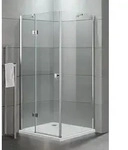 TrendLine Dusch-Dreht&uuml;r links mit Seitenwand Easy-6 90 x 90 cm Klarglas