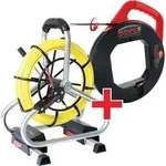 RUNPOTEC Profi-Set Aktion, Glasfaserstab 4,5mm 60m, Gewinde RTG 6mm, inkl. Haspel