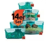 GOURMETmaxx Frischhaltedosen Klick-it 14er Set BPA-freie Vorratsdosen f&uuml;r