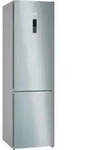 KG39NXICF iQ300, K&uuml;hl-/Gefrierkombination (edelstahl/grau) - Silber