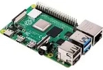 Raspberry Pi 4B - 8GB - Full kit with RED WHITE HOUSING - Rot/Wei&szlig;