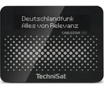 TechniSat CABLESTAR 100 DAB+ Radio Kabel OLED-Display Uhrzeitanzeige - Schwarz