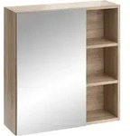 Badspiegelschrank Vicco Senyo Sonoma 62 x 64 cm, Model 36349 - Braun