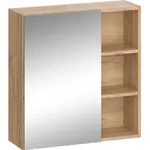 Badspiegelschrank Vicco Senyo Anthrazit 62 x 64 cm, Model 36360 - Dunkelgrau
