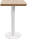 vidaXL Bistrotisch Hellbraun 50x50 cm MDF - Braun