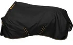 Bucas Outdoordecke 300g Irish Turnout Weidedecke Black/Gold 140 - Schwarz/Gold
