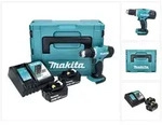 Makita DDF 453 RFJ Akku Bohrschrauber 18 V 42 Nm + 2x Akku 3,0 Ah + Ladeger&auml;t +