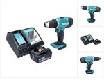 Makita DDF 453 RG1 Akku Bohrschrauber 18 V 42 Nm + 1x Akku 6,0 Ah + Ladeger&auml;t