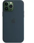 Apple Silicone Case with MagSafe Abyss Blue, iPhone 13 Pro Max, MM2T3ZM/A - Blau