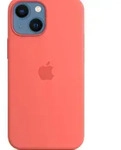 Apple Silicone Case MagSafe iPhone 13 mini pomelo - Rosa