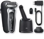 Braun Series 7 - 70-S7200cc Akku-Rasierer inkl. Reinigungsstation schwarz/silber,