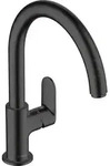 hansgrohe Vernis Blend M35 Einhebel-K&uuml;chenmischer 210, 1jet, Mattschwarz - Schwarz