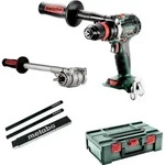 Metabo Akku-Bohrschrauber BS18LTXBLQI+Drehmomentvorsatz + Bleistifte + Meterstab