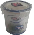 Lock & Lock HPL932D, Beh&auml;lter, Rund, 0,7 l, Blau, Transparent, Polypropylen (PP),