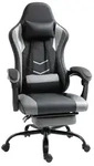 Vinsetto Ergonomischer Gaming Stuhl Schreibtischstuhl H&ouml;henverstellbar Schwarz -