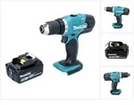Makita DDF 453 T1 Akku Bohrschrauber 18 V 42 Nm + 1x Akku 5,0 Ah - ohne...