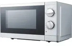 PKM MW700-17UB2, Arbeitsplatte, Solo-Mikrowelle, 17 l, 700 W, Drehregler, Edelstahl -