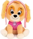 Spin Master 48320 - Paw Patrol Pl&uuml;schfigur Skye, 23cm - Braun/Rosa