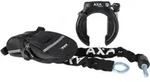 AXA Rahmenschloss Set Block XXL NAZ inkl. Kette ULC 100 cm und Tasche - Schwarz