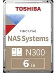 Toshiba N300, 6 TB, 7200 RPM, 256 MB, 3.5", Serial ATA III