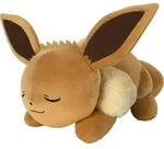 Pokemon Pl&uuml;schfigur - schlafender Evoli (45cm) Kuscheltier Stofftier Pl&uuml;schtier -