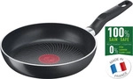 Tefal Start'easy C26706, Rund, Allzweckpfanne, Schwarz, Titan, Aluminium,