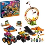 LEGO 60295 City Stuntshow-Arena, Set mit Monster Trucks, Spielzeugautos, Motorrad -