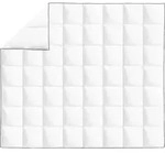 vidaXL Winter-Daunendecke 240x220 cm - Wei&szlig;
