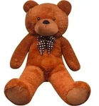 vidaXL Weicher XXL-Pl&uuml;sch-Teddyb&auml;r Braun 135 cm - Braun