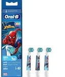 Aufsteckb&uuml;rsten Spiderman, 3 St&uuml;ck - Rot