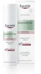 Eucerin Dermopure Triple Effect Gesichtsserum gegen unreine Haut, Pickelmale und