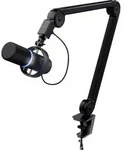 Trust Gaming GXT 255+ Onyx Professionelles Mikrofon mit Arm, Nierencharakteristik,