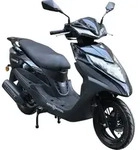 Motorroller Topdrive 125 ccm 85 km/h EURO 5+ schwarz - Schwarz