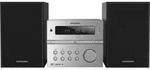 Grundig CMS 4200, Heim-Audio-Mikrosystem, Schwarz, Silber, Vorderseite, 120 W,