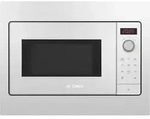 Bosch BFL523MW3, Integriert, Solo-Mikrowelle, 20 l, 800 W, Eingebautes Display, LED -