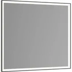 KEUCO KE LS Royal Lumos 14598, Spiegelheizung,schw-elox.,700x650x60mm - Schwarz